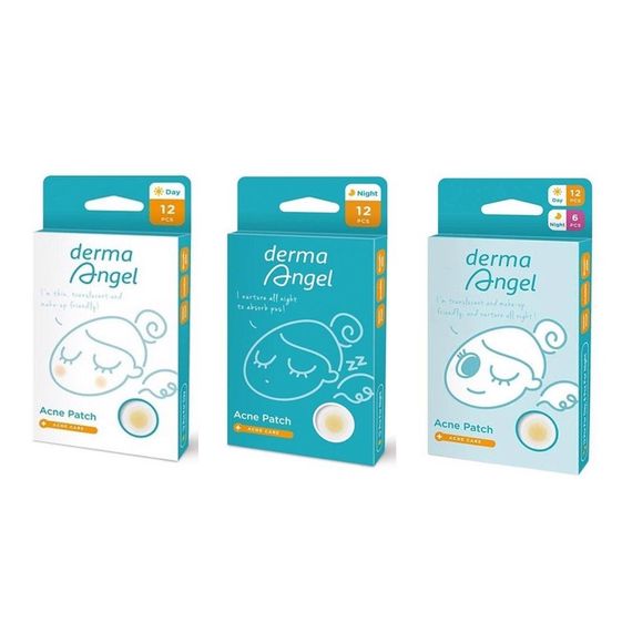 MIẾNG DÁN MỤN DÙNG CHO BAN NGÀY VÀ ĐÊM – DERMA ANGEL