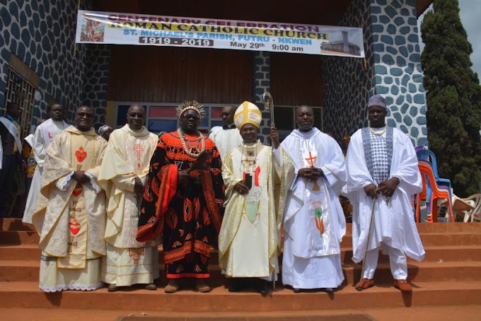 Centenary of Catholicism in Nkwen: Christians urged to be exemplary in character 