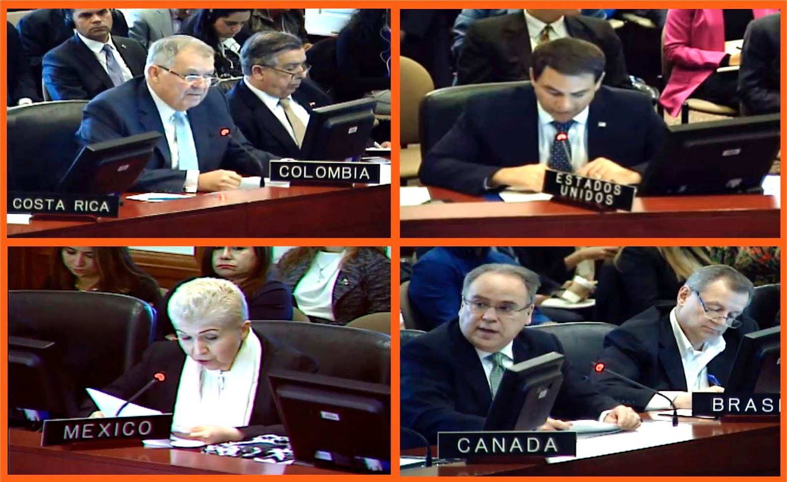 La OEA instaló la sesión extraordinaria del Consejo Permanente para tratar el caso boliviano / CAPTURA OAS