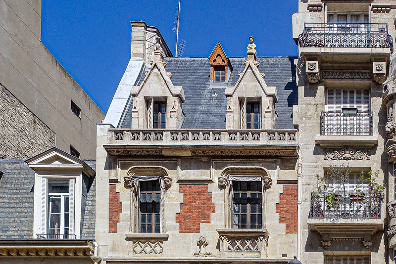 Paris 6 rue Alfred Roll, insolite