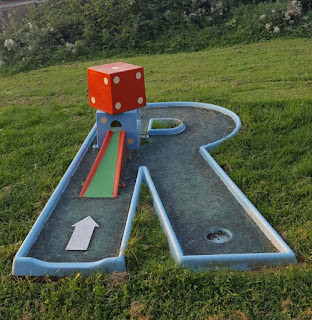 Crazy Golf course at Ancaster Karting in Grantham Crazy Golf course at Ancaster Karting in Grantham