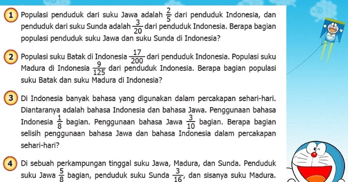 RPP Daring Matematika Kelas 5 Soal Cerita Penjumlahan dan