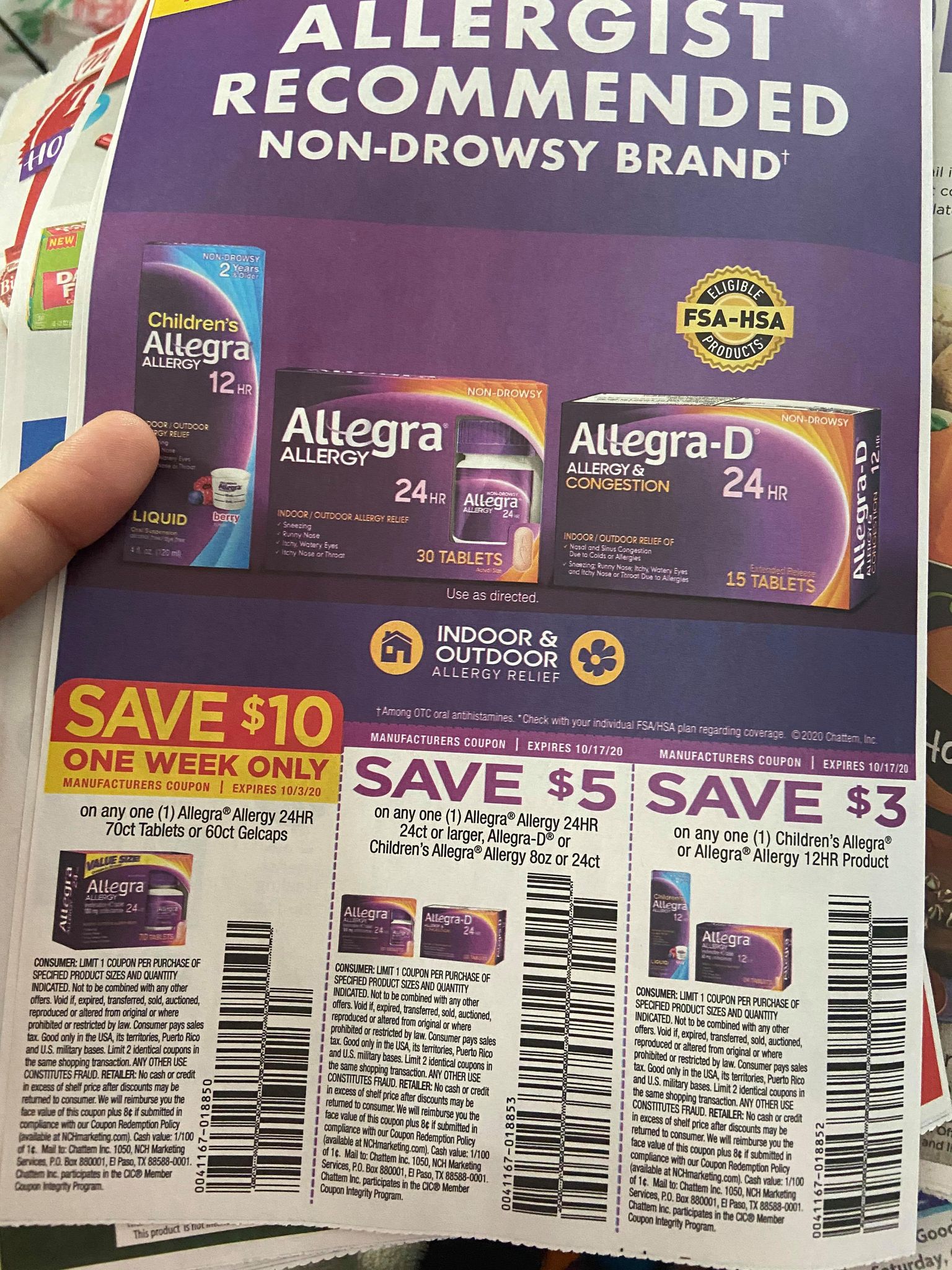 Capri's Coupons Whole Insert Picture Previews 9/27 IL Smartsource