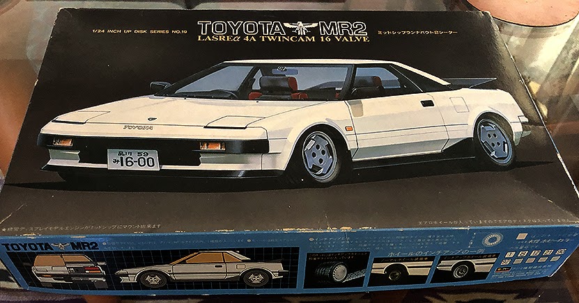 carchaeology: Fujimi 1/24 sccle Toyota MR2 Plastic Model Kit