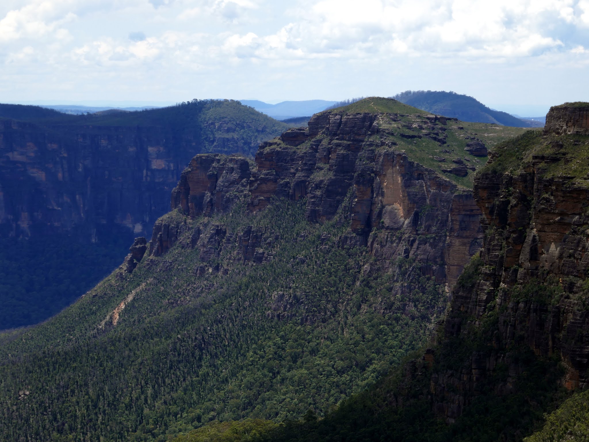 All The Gear But No Idea Govetts Leap, Cliff Top Track, Evans Lookout