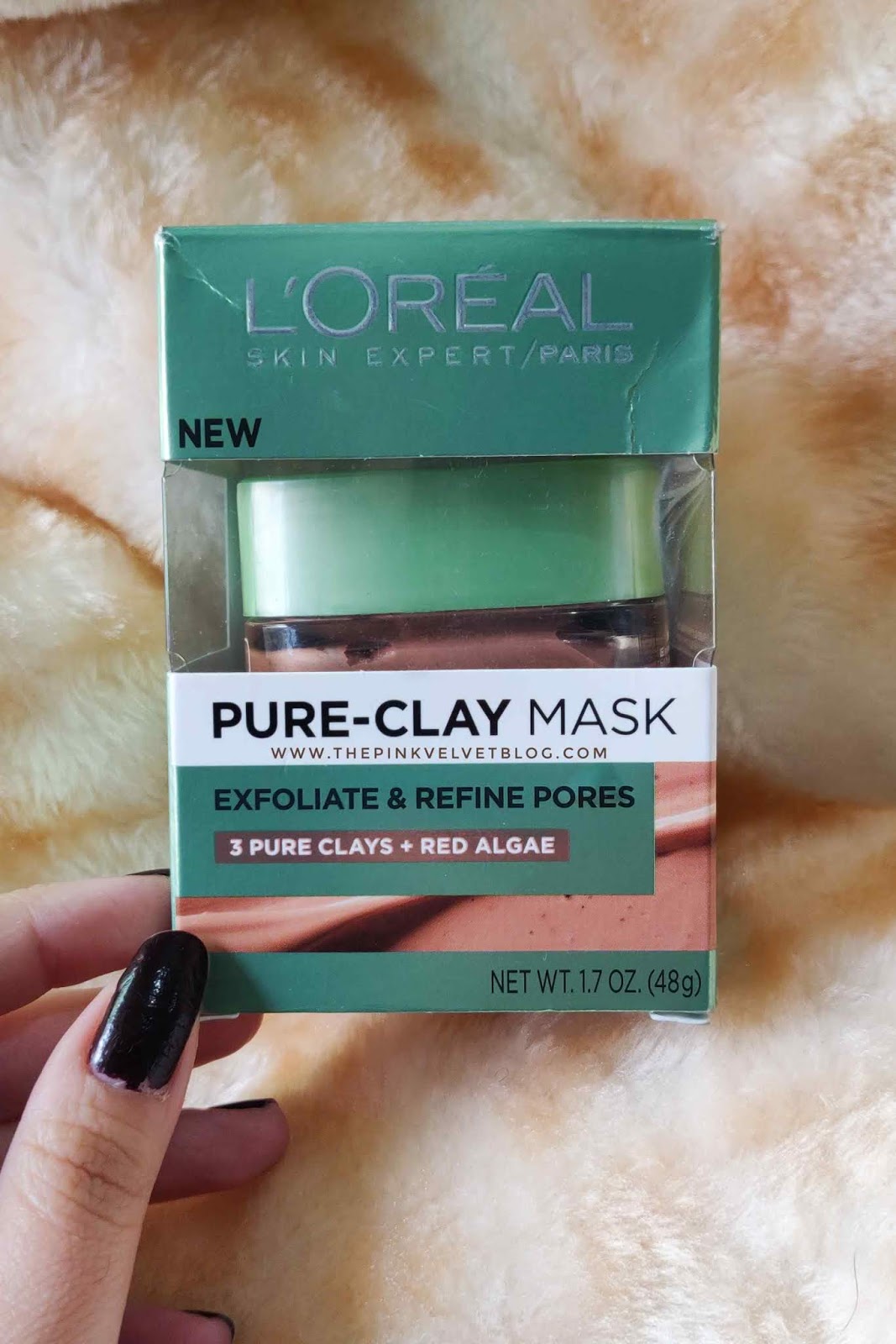 Loreal Pure Clay Mask Red - Exfoliate and Refine Pores - Review Loreal Pure Clay Mask Red - Exfoliate and Refine Pores - Review