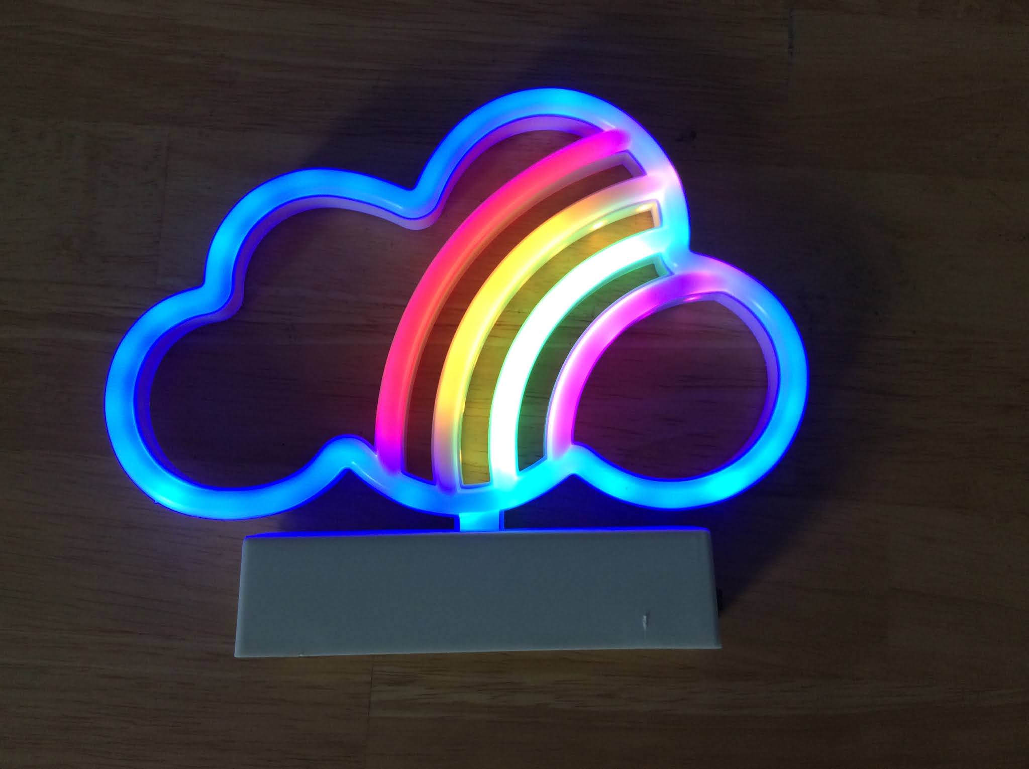 Review LED Neon Rainbow Sign
