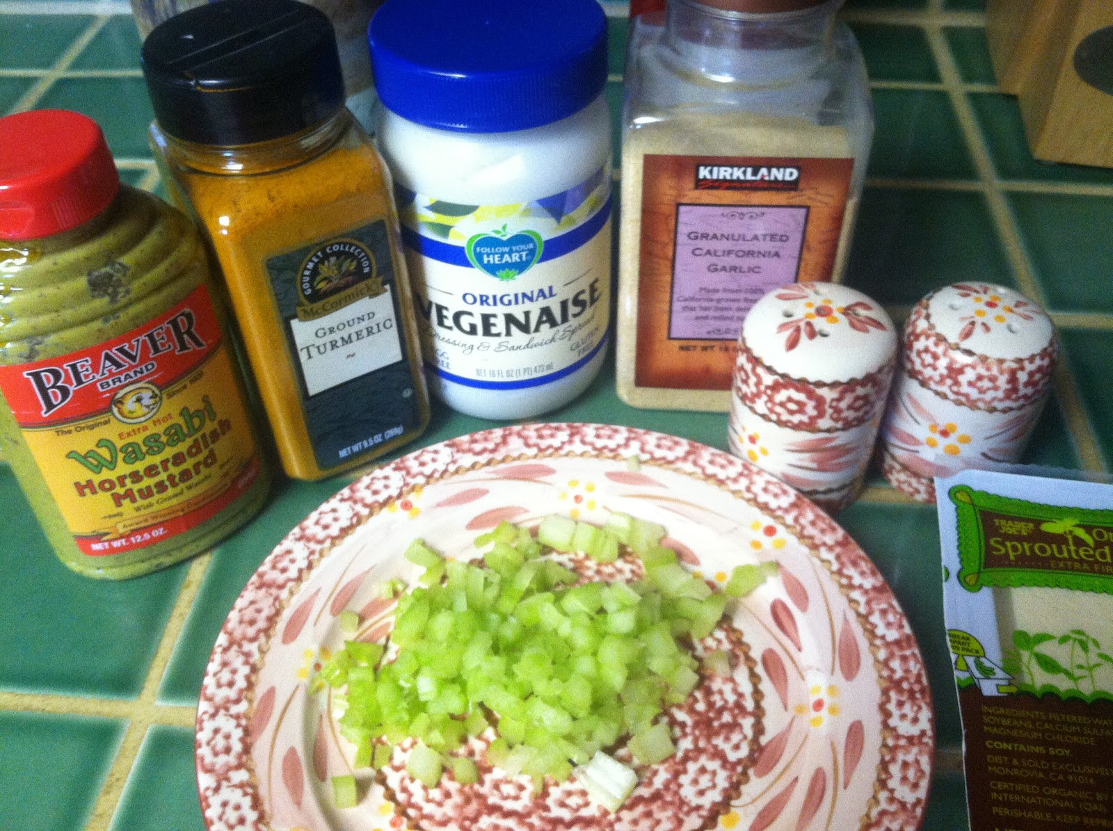 Let's Dish Vegan: TOFU "NO EGG" SALAD SANDWICH