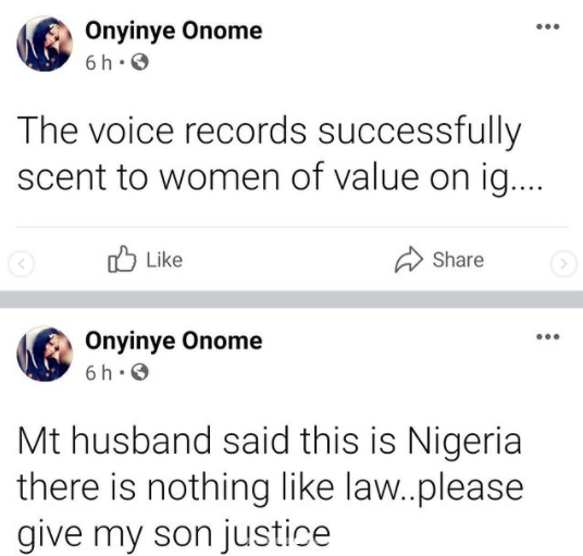 Molesting Their 9 Months Old Son