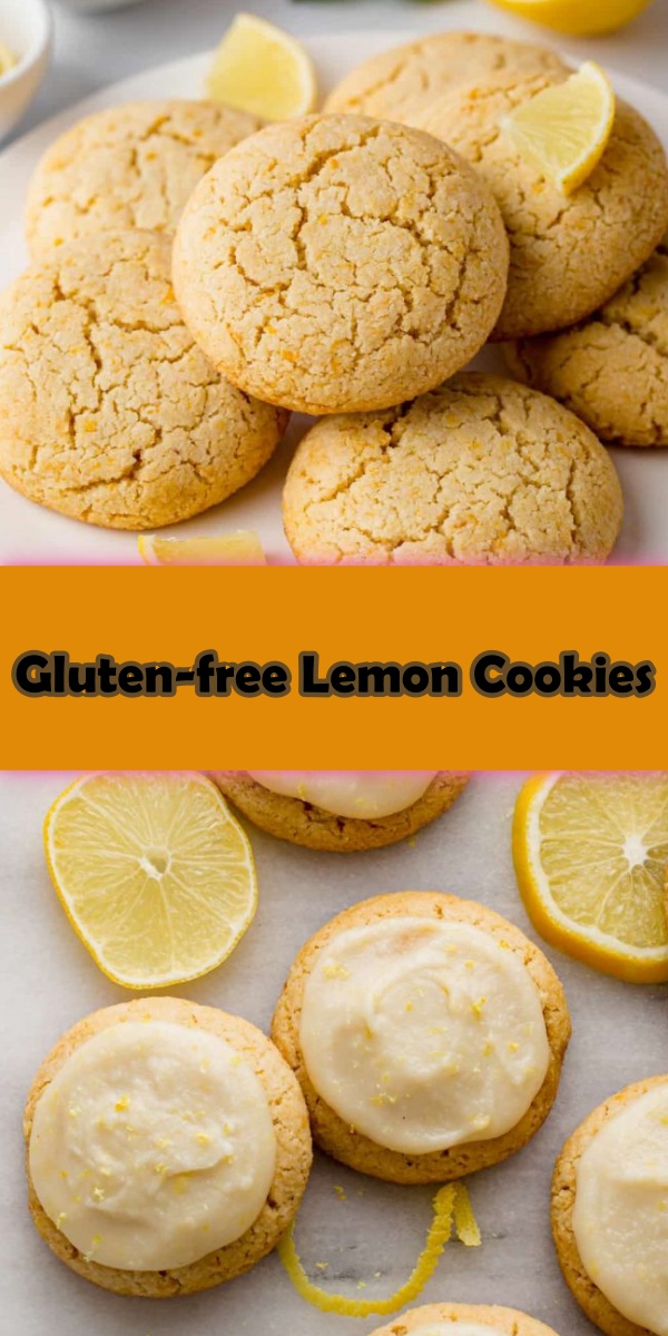Gluten-free Lemon Cookies - Cook, Taste, Eat