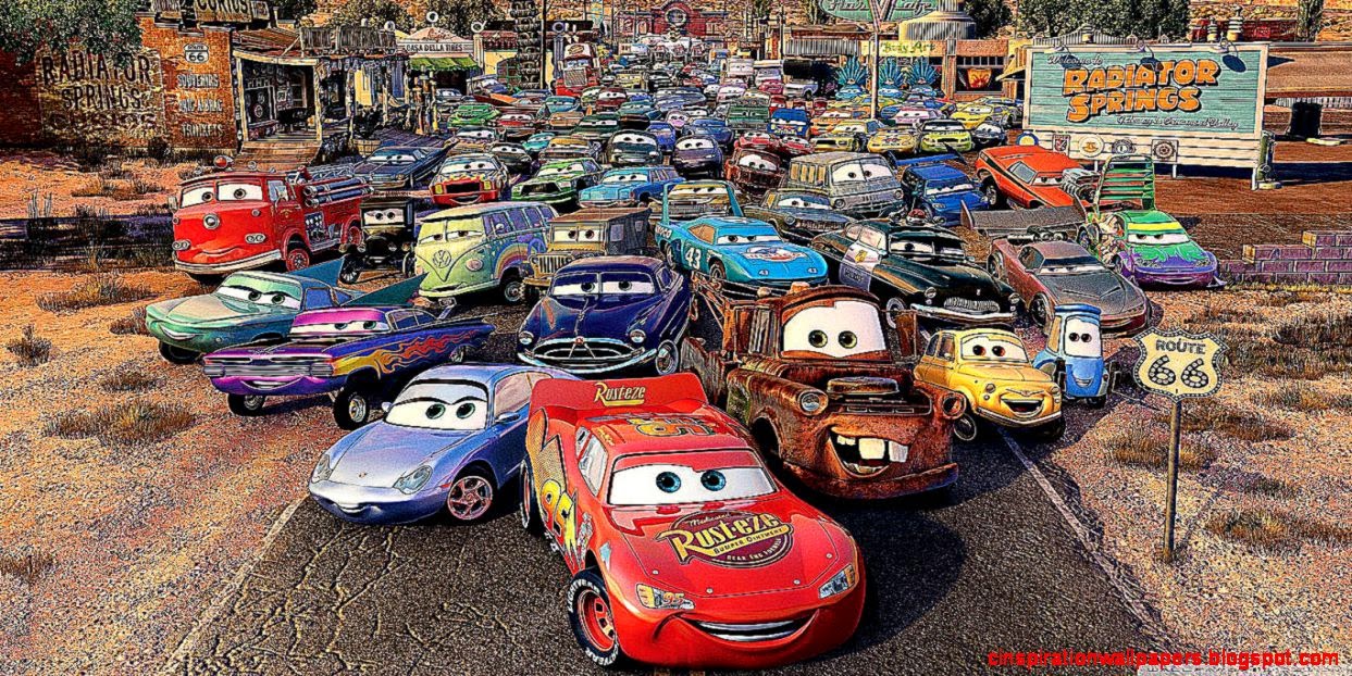 Cars Movie Desktop Wallpaper