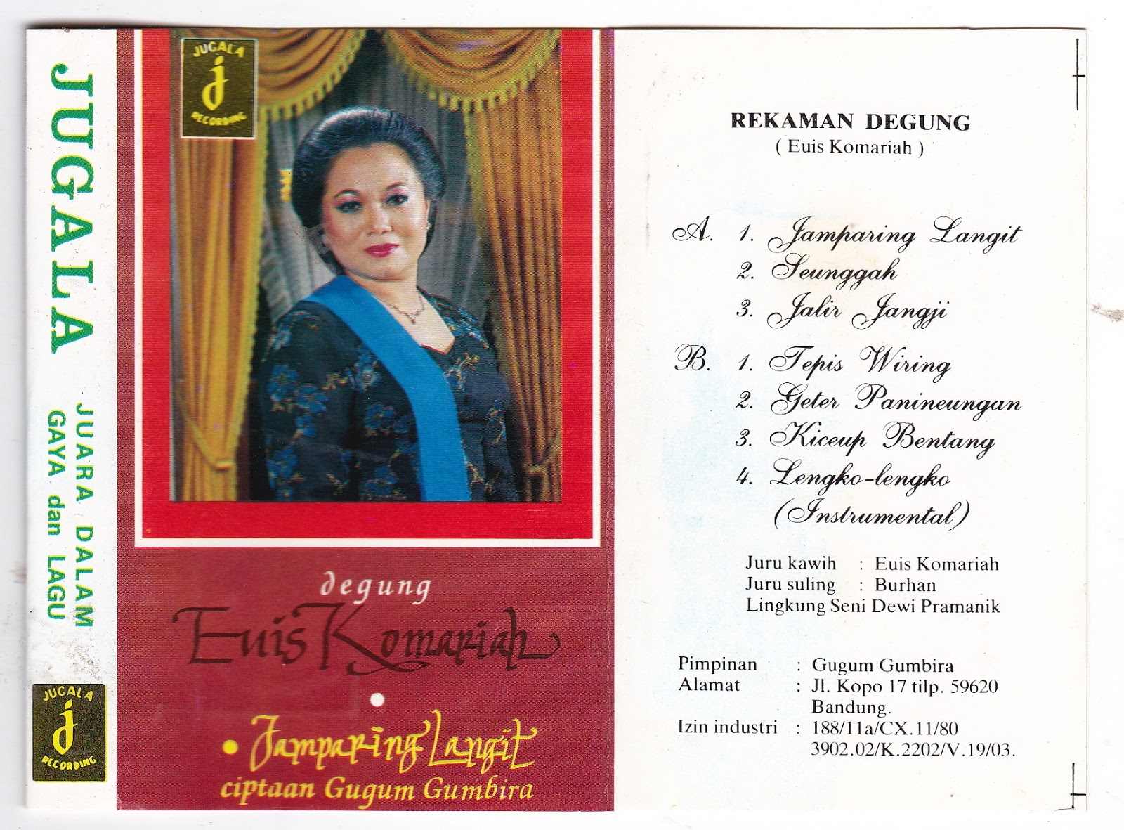 Euis komariah – Jalir Jangji (Lirik Lagu)