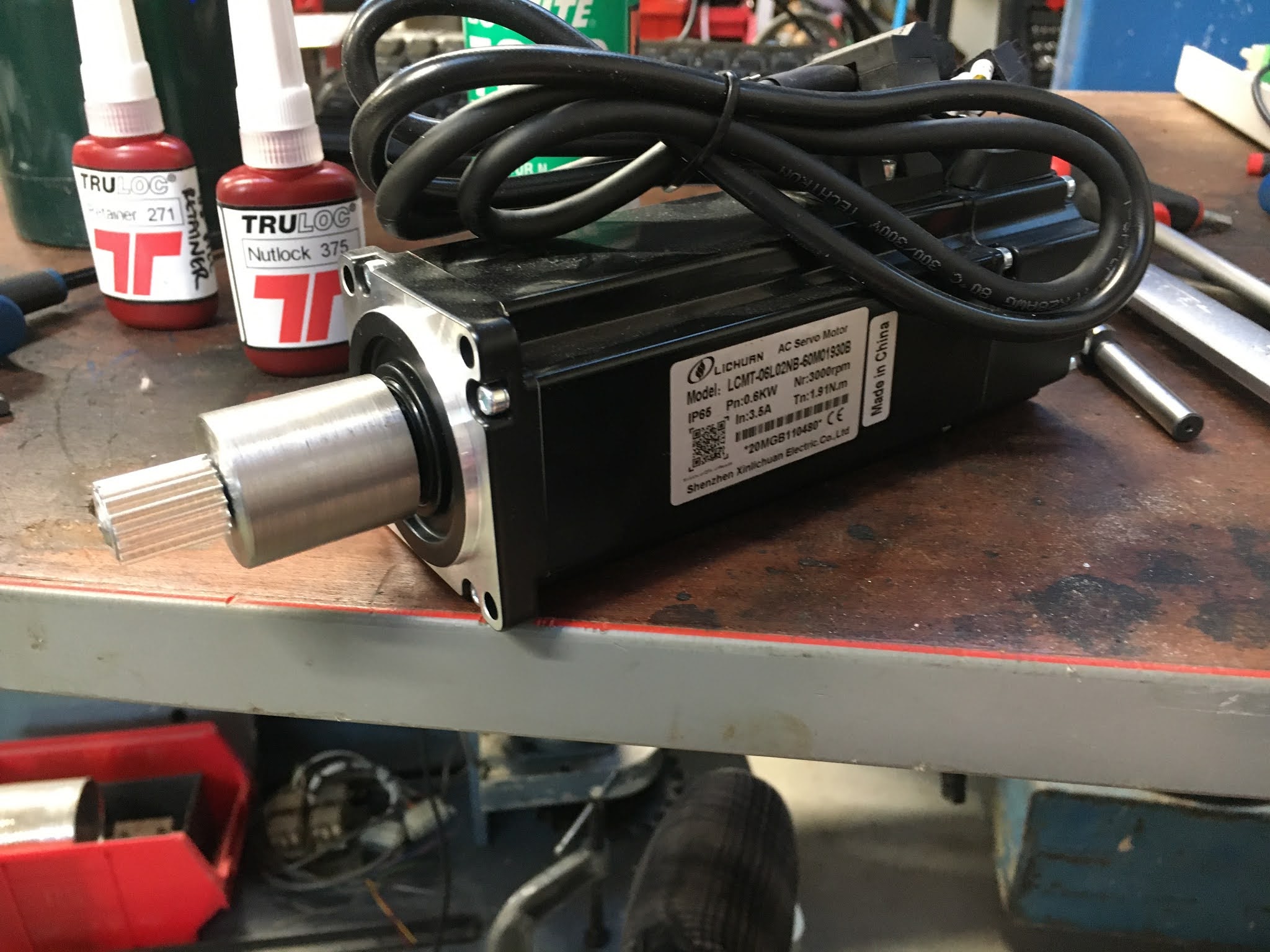 The Mighty Shiz Machining the cross slide servo motor pulley and adaptor