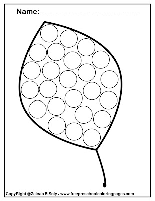 free preschool coloring pages fall autumn leaves coloring pages fall autumn images fall autumn activities fall autumn activities for toddlers kindergarten fall autumn leaf activities do a dot markers do a dot art