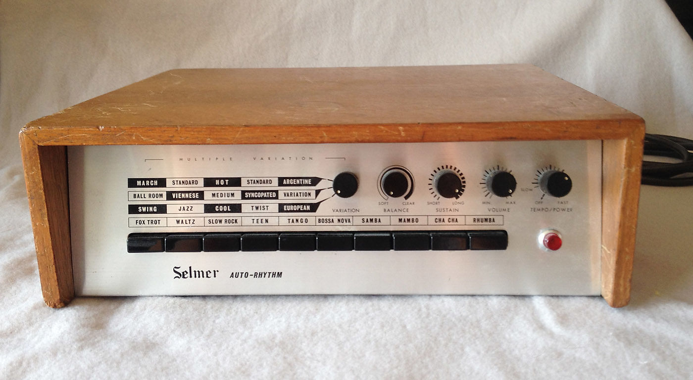 MATRIXSYNTH Selmer MR101 Auto Rhythm 1972 Demo