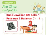 Kunci Jawaban Pai Kelas 1 Pelajaran 2 Halaman 7 14 Aku Cinta Al Qur An Kunci Jawaban