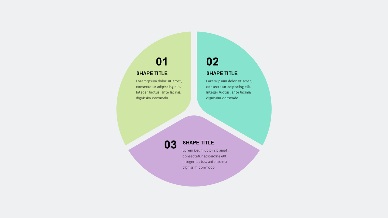Free Download Template Powerpoint Round Pie Divide Powerpoint Templates ...