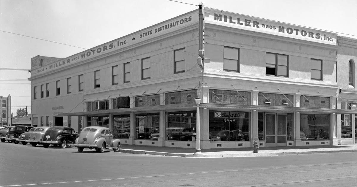 History Adventuring Buying a new Nash car in oldtime Phoenix