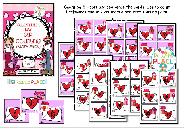 Paula's Place: Happy Valentine Day and a Math Bundle