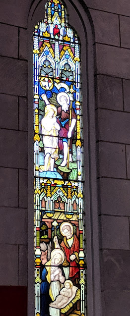 Stained glass window at Nelson Cathedral (Aotearoa New Zealand)