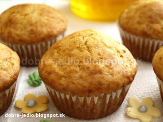 Medové muffiny - recepty