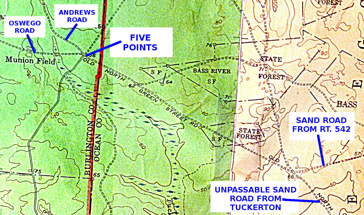 BASS RIVER TOWNSHIP, N.J. HISTORY . . . etc. March 2013