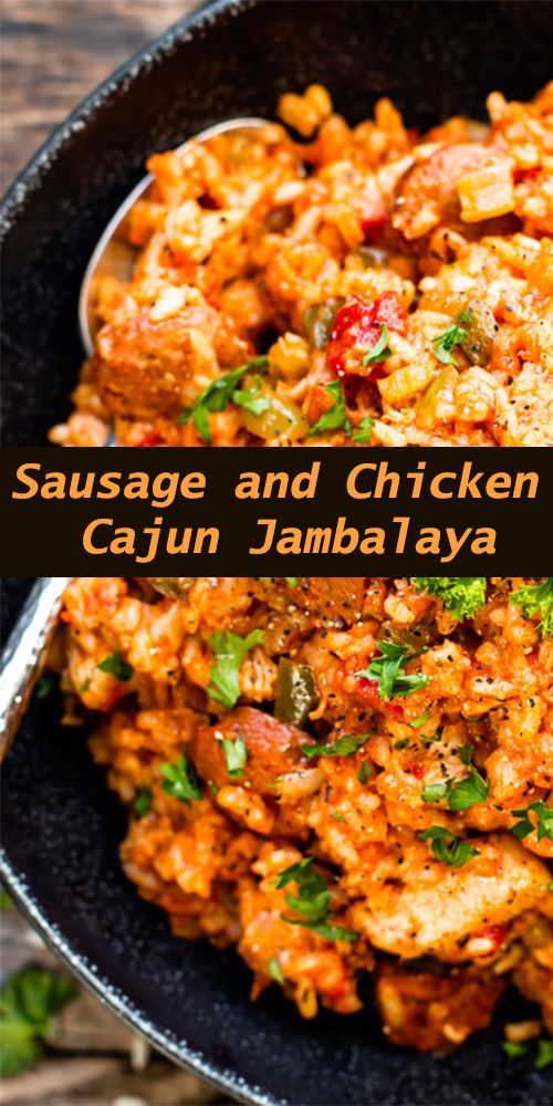 Sausage and Chicken Cajun Jambalaya dessert recipes diabetics