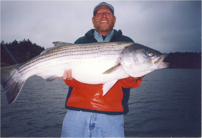 Maine Striped Bass Fishing February 2012