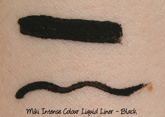 Miki Intense Colour Liquid Eyeliner - Black swatch