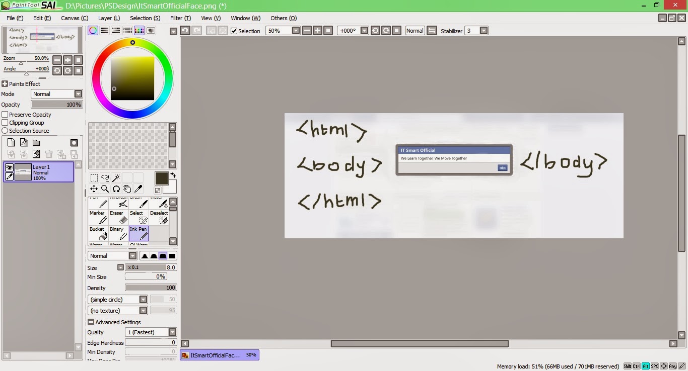 how to install paint tool sai full version
