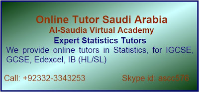 Online Stats tuition in Saudi Arabia