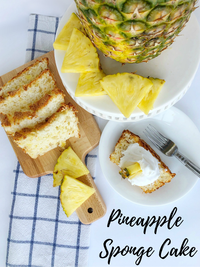 Easy Pineapple Sponge Cake The Stonybrook House