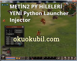 Metin2 Py Hilelerini Aktifleştirmek İçin, Güncel Python Launcher Injector İndir