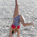 Claudia Romani Nipslip in Bikini in Miami