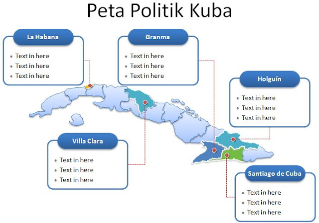 image: Slide 2 Template Powerpoint Peta Kuba