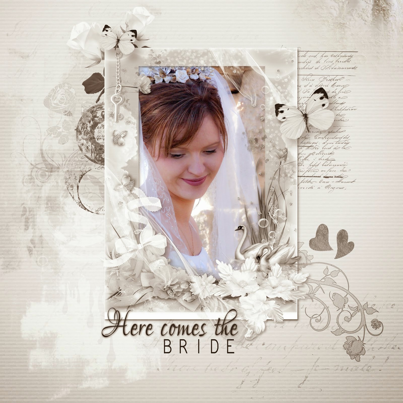 Linda's Scrappin' Lane SBK Quickpage Wedding Album Set and Freebie