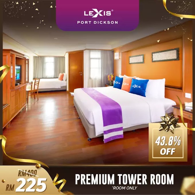 [Lexis Port Dickson Premium Tower Room] Lexis Hotel - Premium Tower Room - Valid from 2 Jan 2021 to 31 July 2021.