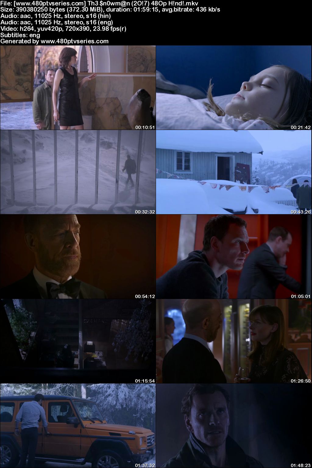 The Snowman (2017) 350MB Full Hindi Dual Audio Movie Download 480p Bluray Free Watch Online Full Movie Download Worlddfree4u 9xmovies