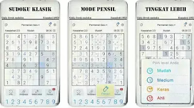 Game Android Kecil RAM - Sudoku