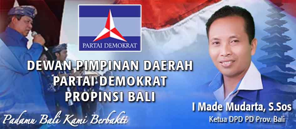 Situs Resmi DPD Partai Demokrat Bali