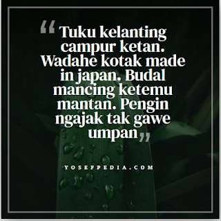 Pantun Untuk Mantan Bahasa Jawa