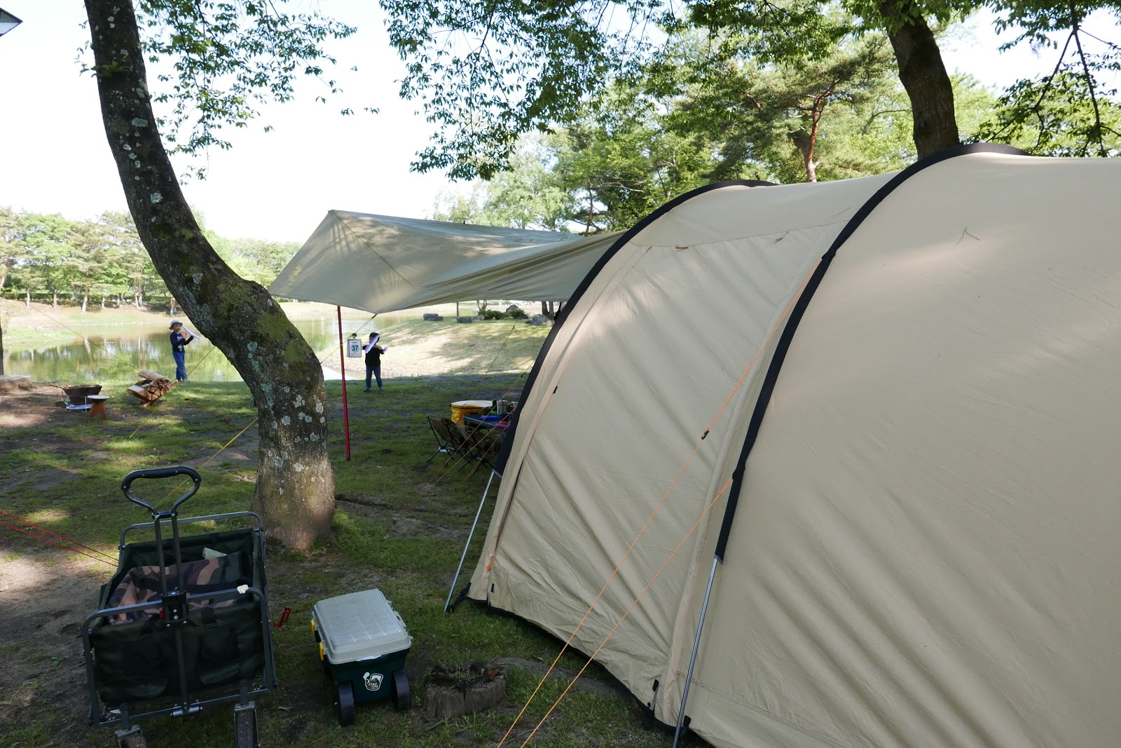 全てはカタチから 鳥野目河川公園オートキャンプ場１ 2018 05 05 05 06