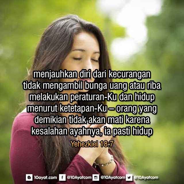 Yehezkiel 18 7