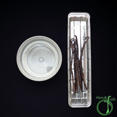 Morsels of Life - Alcohol Free Vanilla Extract Step 1 - Gather all materials. 