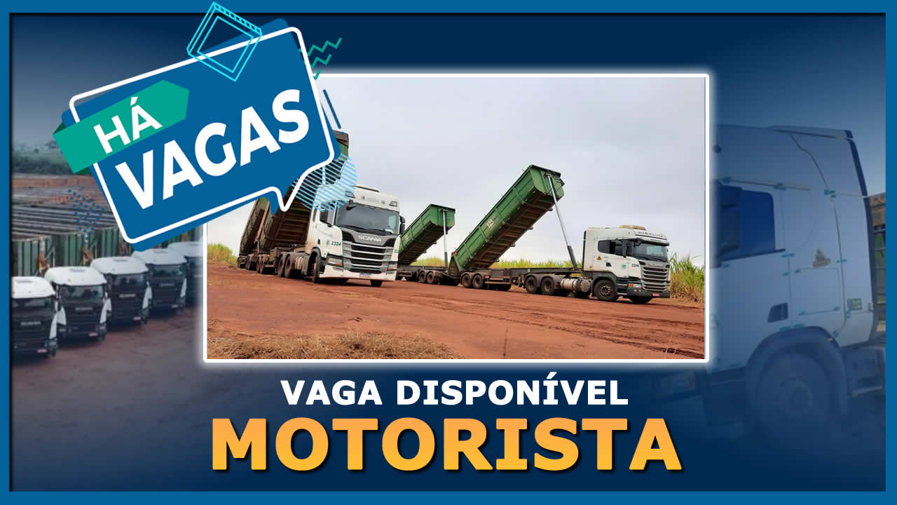 vaga para motorista