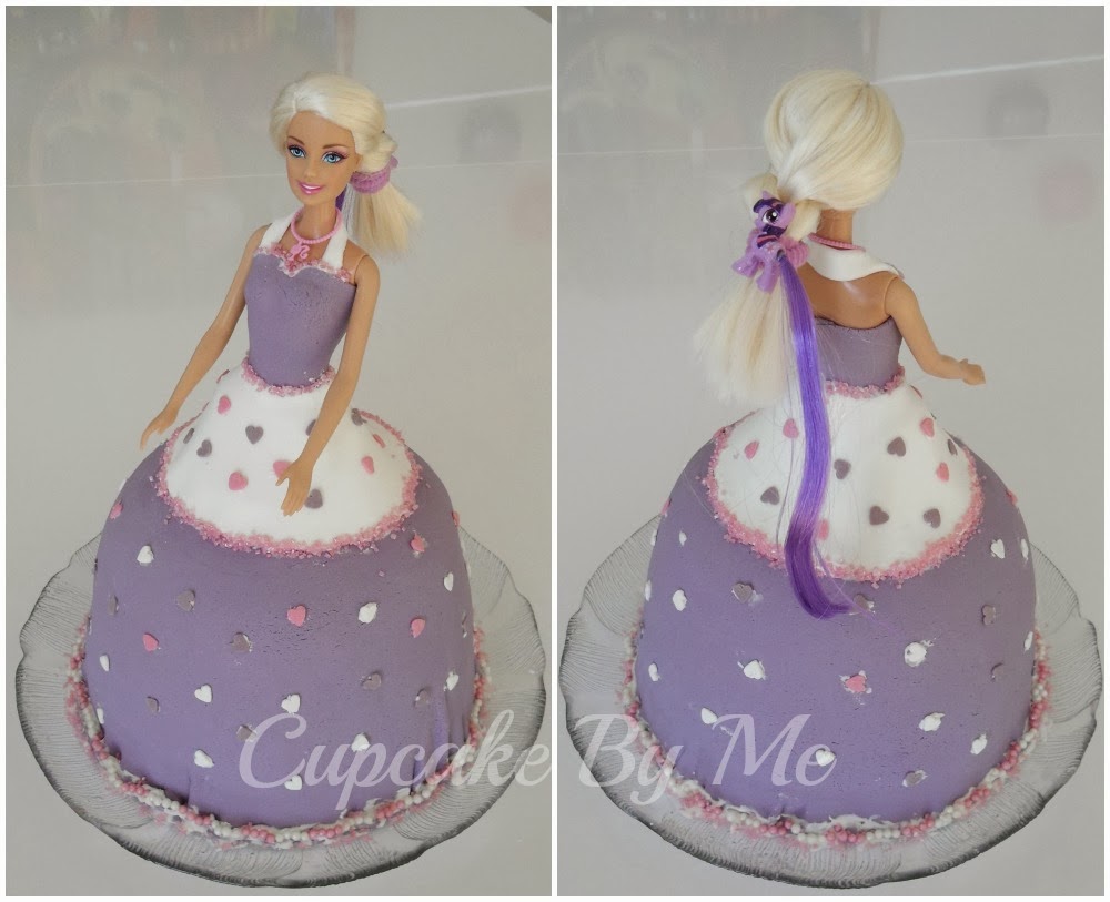 Ældre For det andet champion Cupcake By Me Blog ©: Barbie-kage (med tips&tricks)