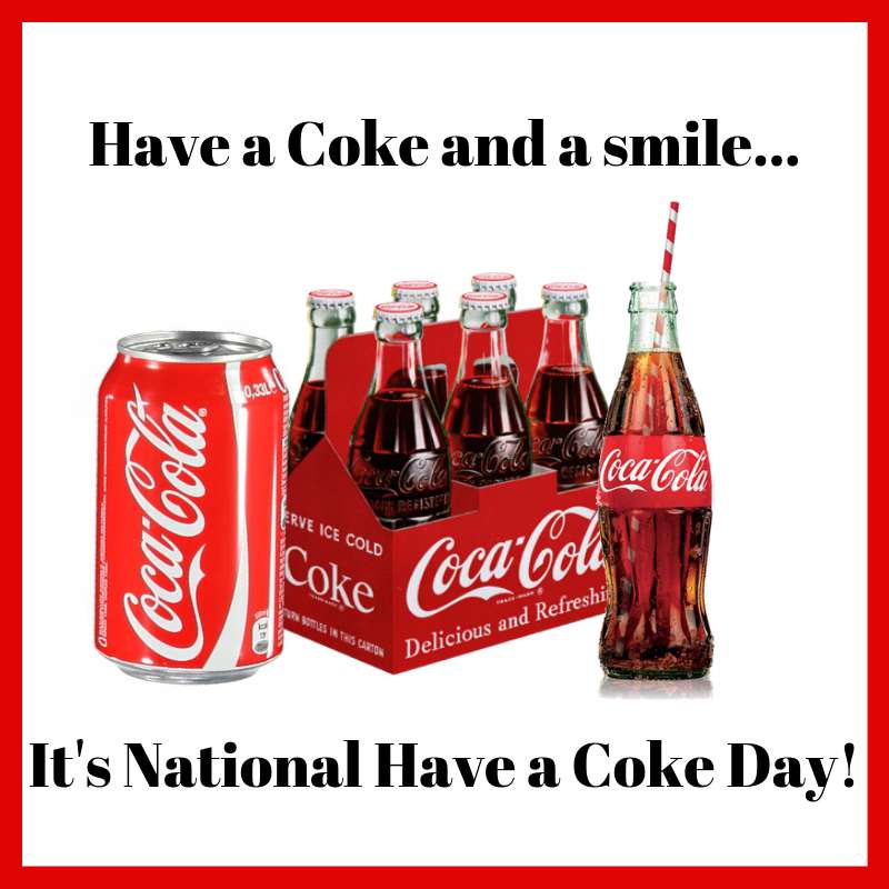 National Have a Coke Day Wishes Images Whatsapp Images