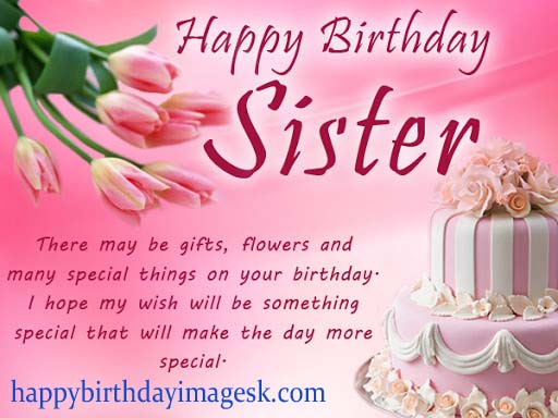 happy birthday sister