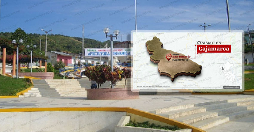 INDECI no reporta daños por sismo de magnitud 4.9 en distrito de San Ignacio - Cajamarca INDECI no reporta daños por sismo de magnitud 4.9 en distrito de San Ignacio - Cajamarca