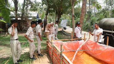 Peduli Kemarau Panjang, SMA N 10 Purworejo Berikan Bantuan Air Bersih